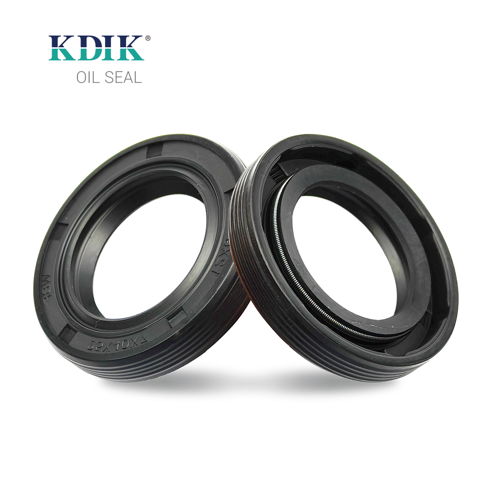 25*40*7 Oil Seal Double Lip Rotary Shaft Rubber Oil Seal W/Spring Auto Parts