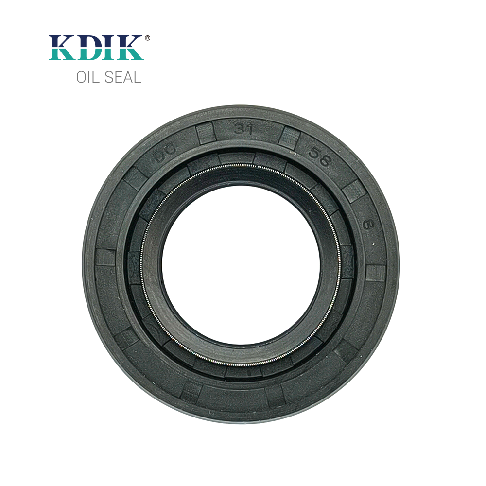 DC 31*58*8 Oil Seal Rotary Shaft Oil Seal Rubber Covered Double Lip W/Spring