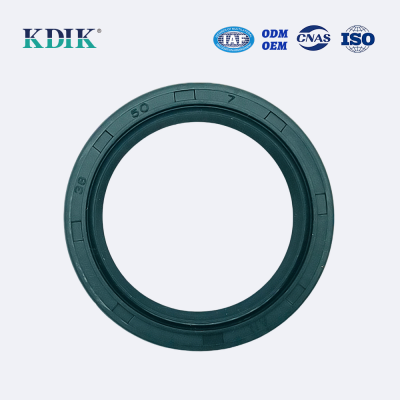 Metric Rotary Shaft 38*50*7 Oil Seal Rubber Covered Double Lip W/Spring