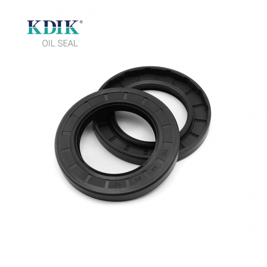 TC 54*85*10 Oil Seal Double Lip Rotary Shaft NBR Rubber W/Spring Auto Parts