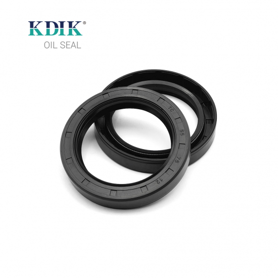 High Performance TC 55*75*12 Oil Seal Double Lip Tight Sealing Rubber Rotary Shaft Seal
