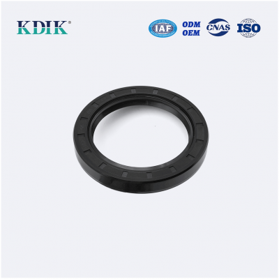 Front Crankshaft Skeleton Rubber Covered TC 65*88*12 Rotary Shaft Oil Seal Double Lip W/Spring Auto Parts