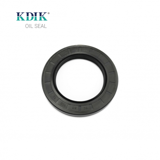 Skeleton Oil Seal TC 65*100*10 Oil Seal Rubber Covered Double Lip W/Spring Tight Sealing