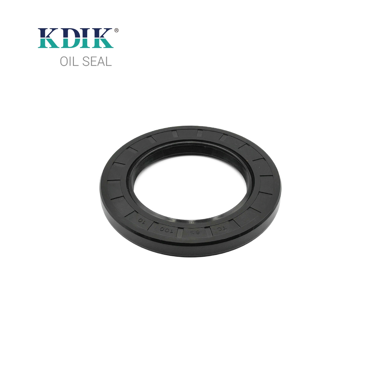 Skeleton Oil Seal TC 65*100*10 Oil Seal Rubber Covered Double Lip W/Spring Tight Sealing