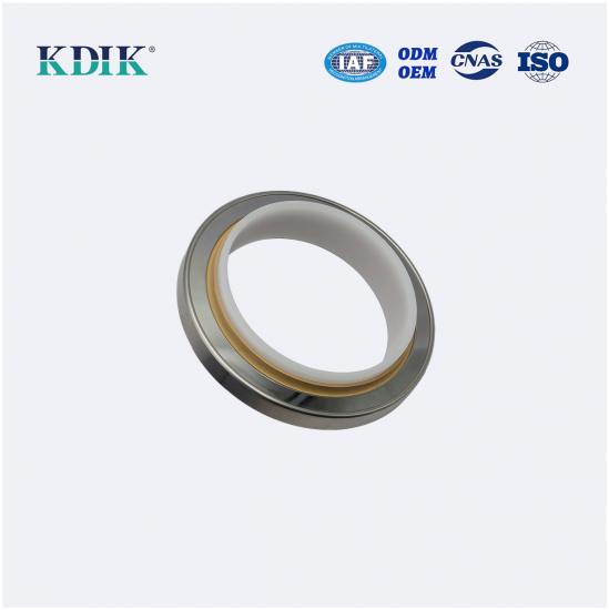 Stainless Steel Casing 70.8*90*9.5 Oil Seal PTFE Oil Seal Rotary Shaft Construction Machinery