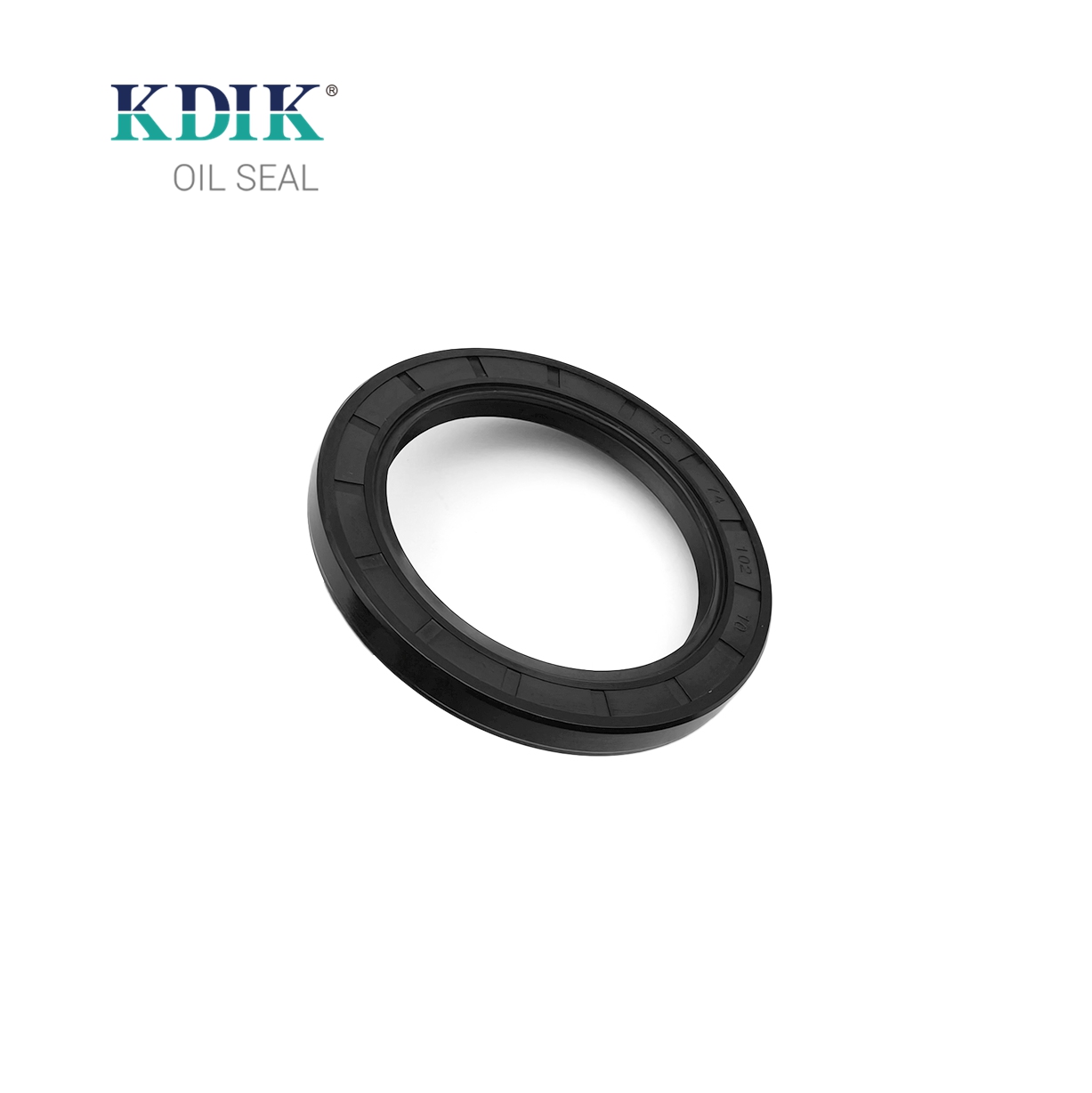 Double Lip Shaft Seal TC Type 74*102*10 Oil Seal Rubber Covered W/Spring