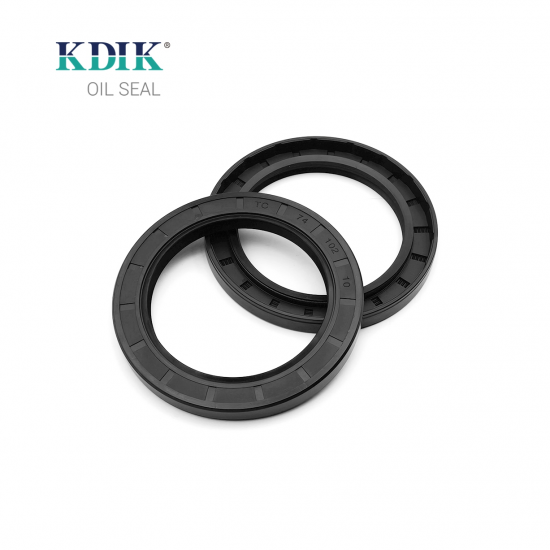 Double Lip Shaft Seal TC Type 74*102*10 Oil Seal Rubber Covered W/Spring