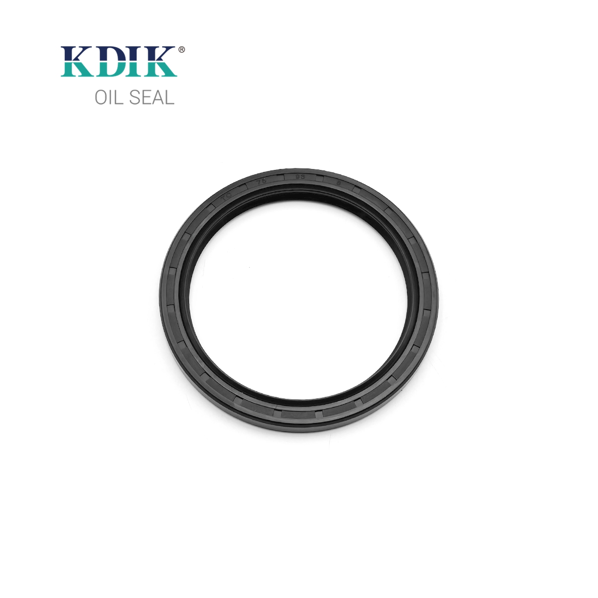 Skeleton Oil Seal Ring TC 75*93*8 Oil Seal Rubber Covered Rotary Shaft Double Lip W/Spring Auto Parts
