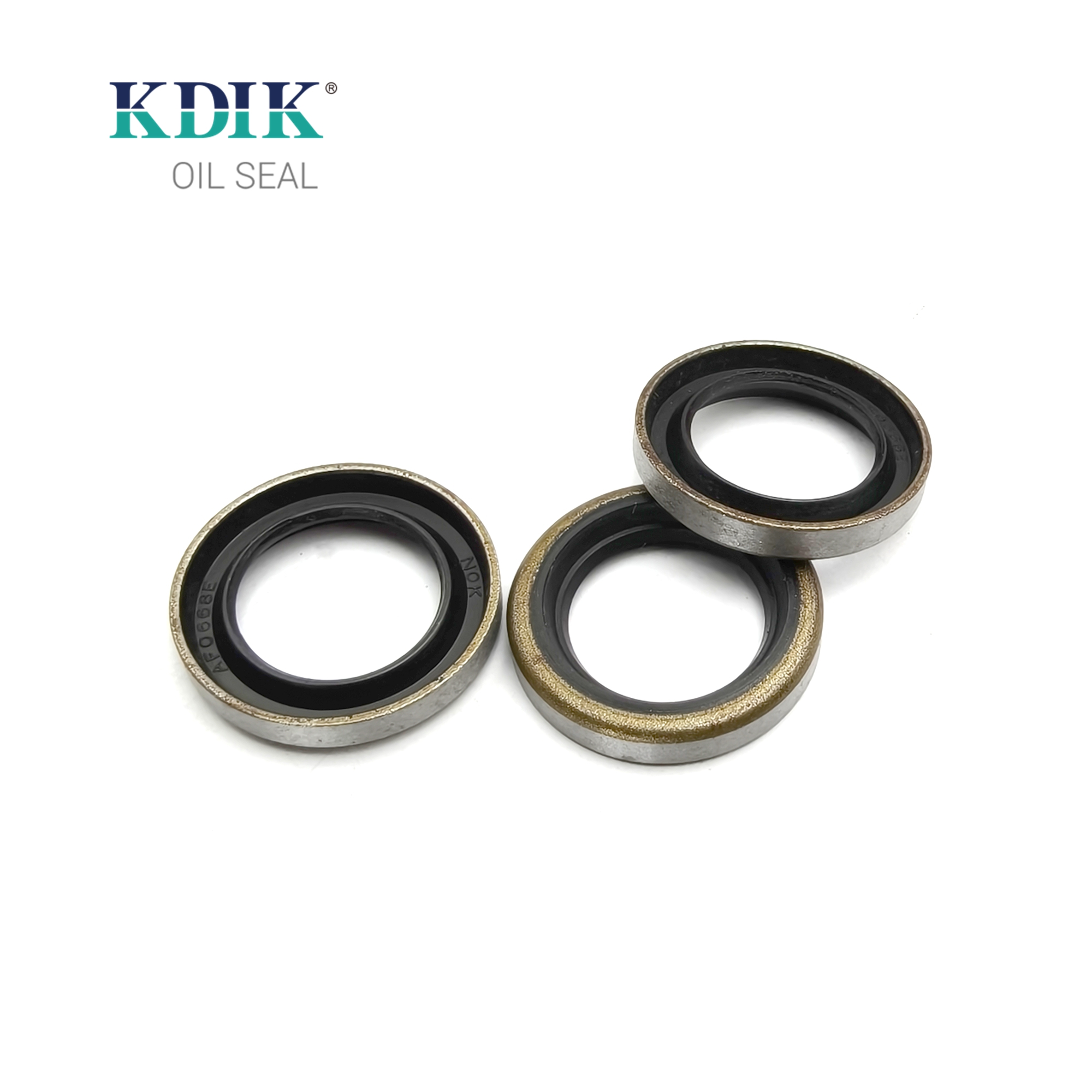 AF0668E Vb 16*24*4 Standard Oil Seal Single Lip Without Spring Metal Seal