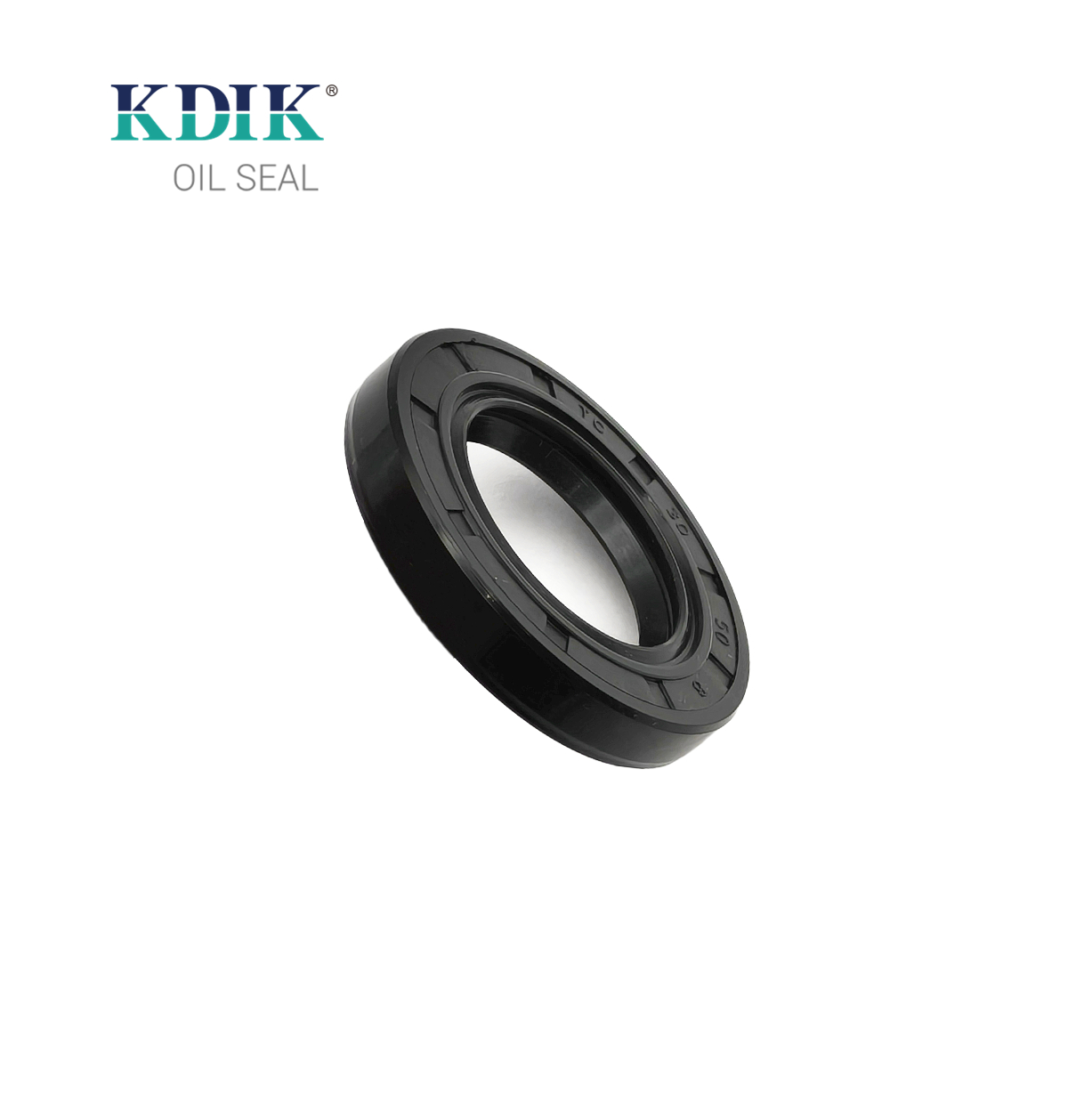 TC 30*50*8 NBR Material Black Shaft Oil Seal Double Lip with Spring Auto Parts