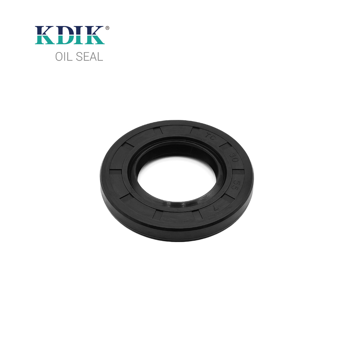 TC 30*55*7 NBR Material Black Shaft Oil Seal Double Lip with Spring