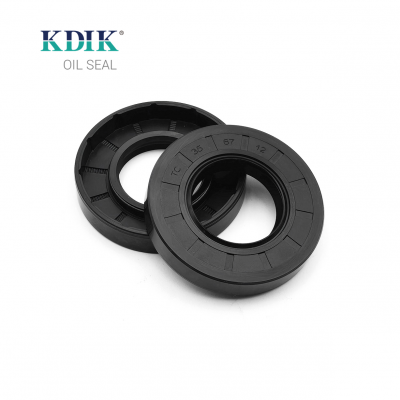 TC 35*67*12 NBR Rubber Shaft Oil Seal Covered Double Lip with Spring