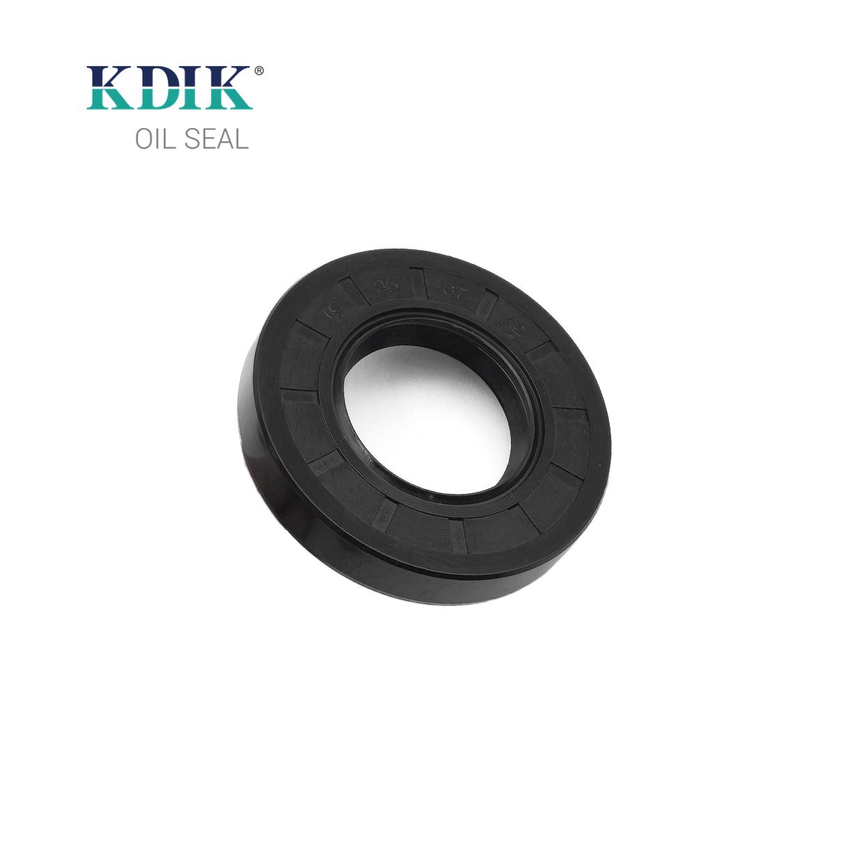 TC 35*67*12 NBR Rubber Shaft Oil Seal Covered Double Lip with Spring
