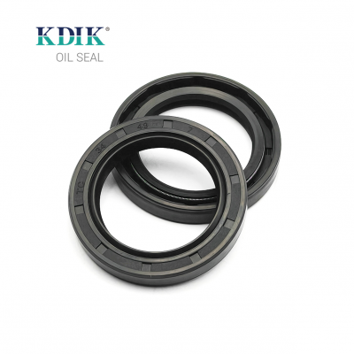 TC 34*49*7 Metric NBR Rotary Shaft Oil Seal Covered Double Lip with Spring
