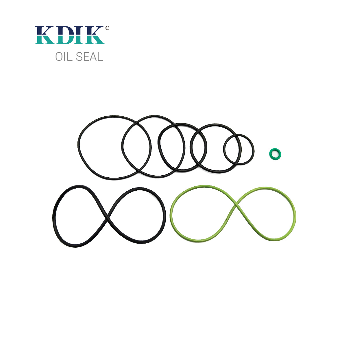 High Quality Truck Trailer Bus Spare Parts BS508J NBR Rubber Oil Seal Ring Repair Kit