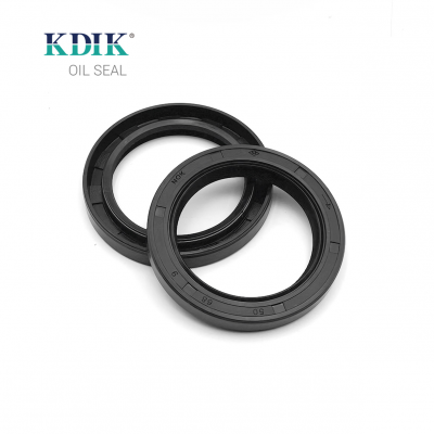 High Quality Rubber NBR FKM  50*68*9 Standard Skeleton Double Lips Construction Machinery Oil Seal