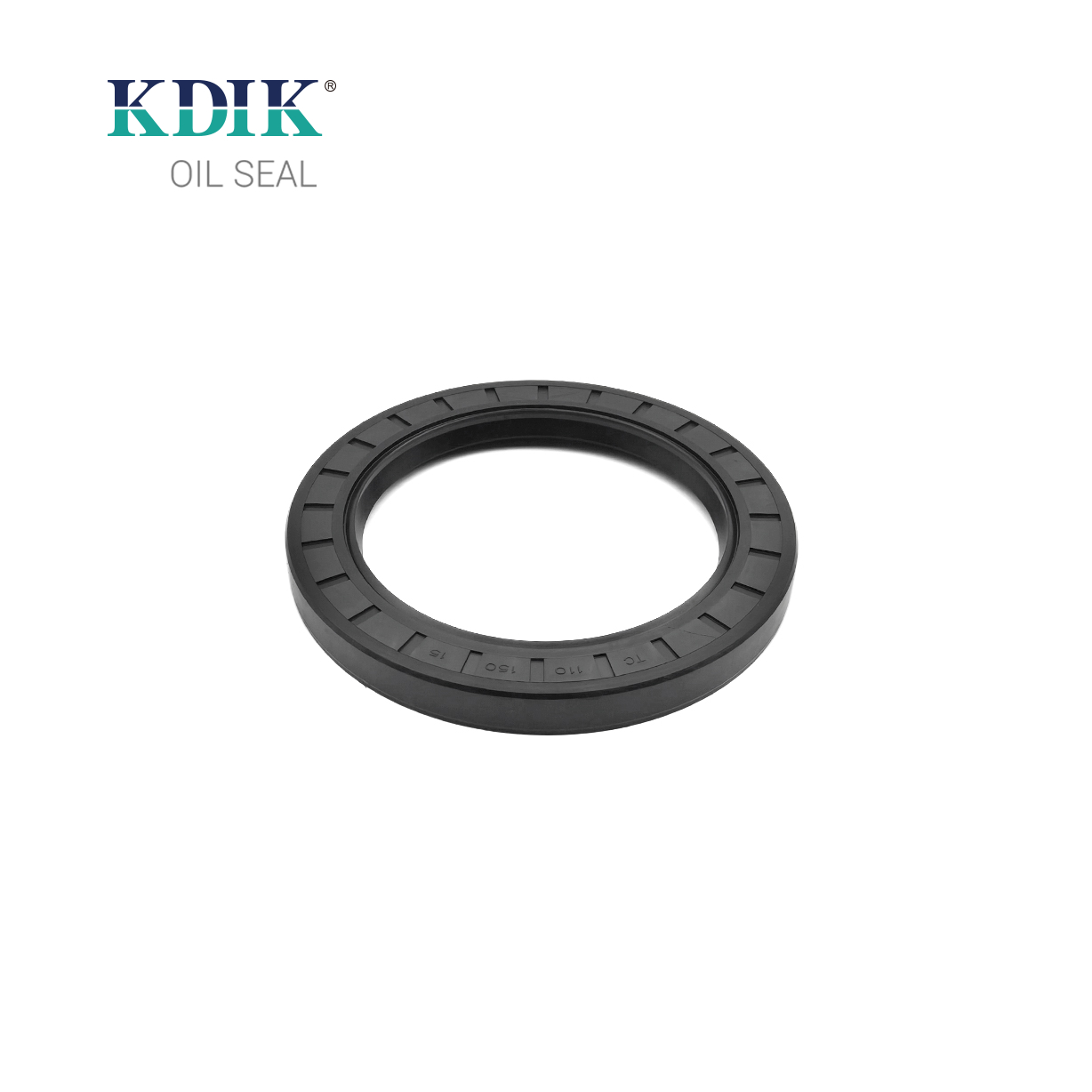 Manufacturer KDIK Factory Direct Seal Metric Rotary Shaft Oil Seal TC 110*150*15 Covered Double Lip with Spring