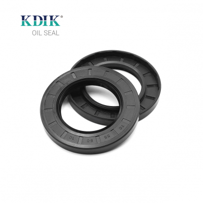 Exact Fit TC 55*90*11 Metric NBR Rotary Shaft Oil Seal Covered Double Lip with Spring