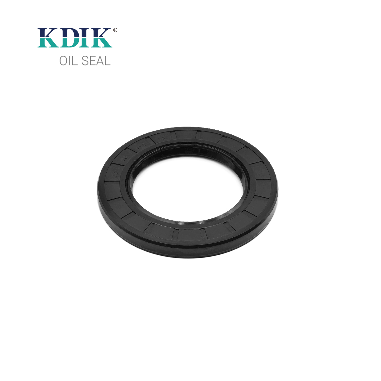 TC 70*110*10 Metric NBR Rotary Shaft Oil Seal Covered Double Lip with Spring Oil Seal Manufacturer