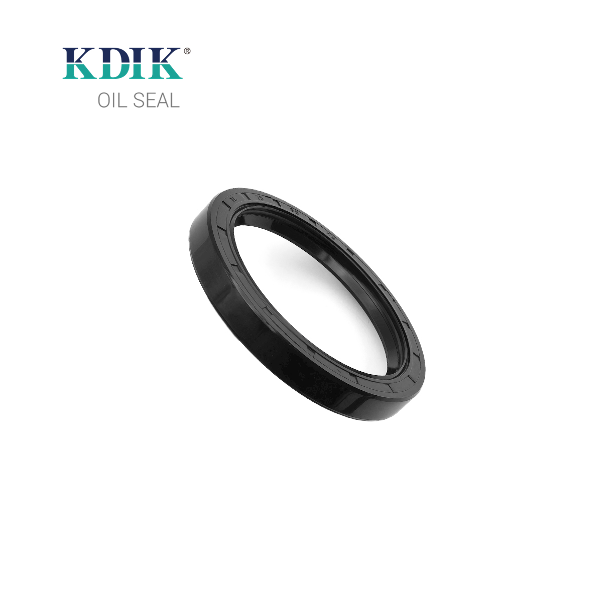 China Manufacturer Auto Oil Seal Parts Rotary Shaft TC 75*95*12 Oil Seal Double Lip Rubber Covered W/Spring