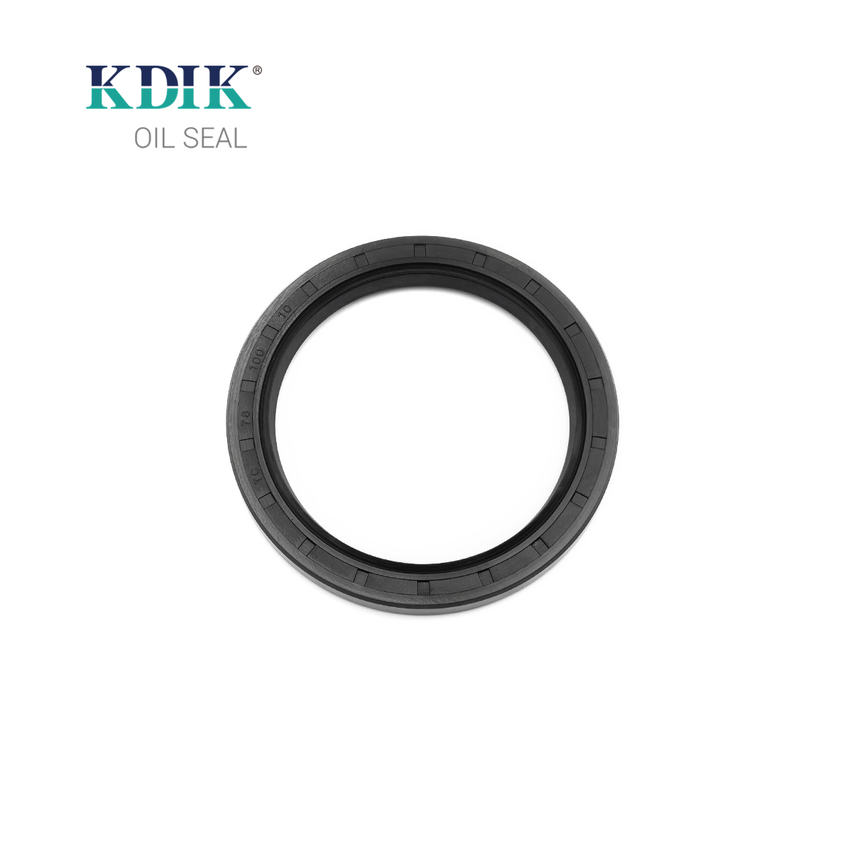 TC 78*100*10 Metric NBR Rotary Shaft Oil Seal Covered Double Lip with Spring Factory Direct Seal