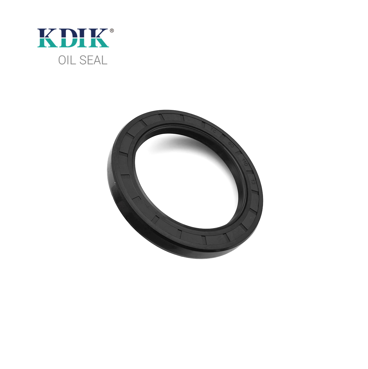 Reasonable Price TC 80*110*13 Metric NBR Rotary Shaft Oil Seal Covered Double Lip with Spring