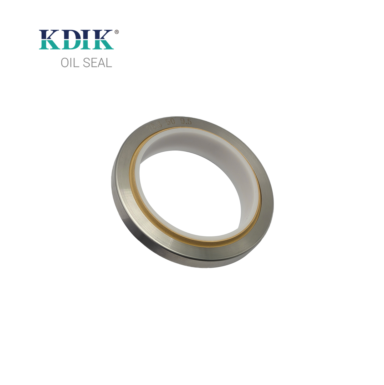 High Quality Stainless Steel Casing 70.8*90*9.5 Oil Seal PTFE Oil Seal Rotary Shaft Construction Machinery
