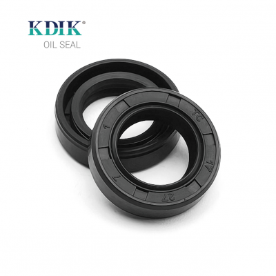 Premium TC 17*27*7 Oil Seal Double Lip Tight Sealing Rubber Rotary Shaft Seal Stable Supply