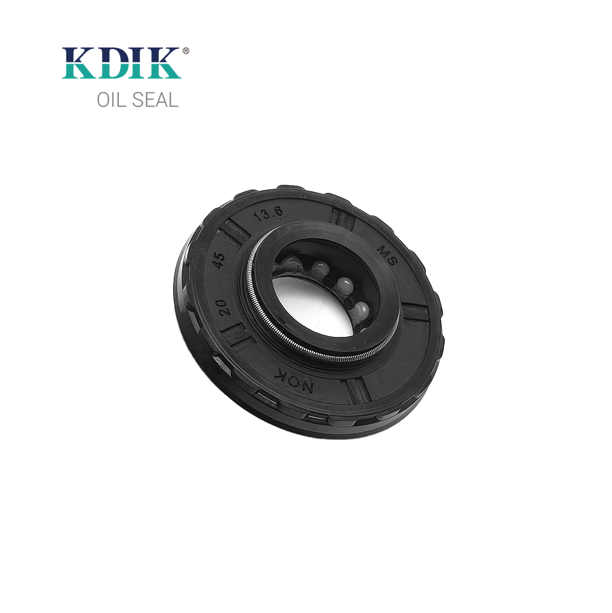 KDIK Skeleton oil seal 80-K89-Q-C.S Size 20*45*13.6 NBR