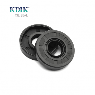 Double Lip Rotary Shaft Nitrile Rubber Cylinder Seal TC 14*35*7 High Quality Automotive Oil Seal KDIK