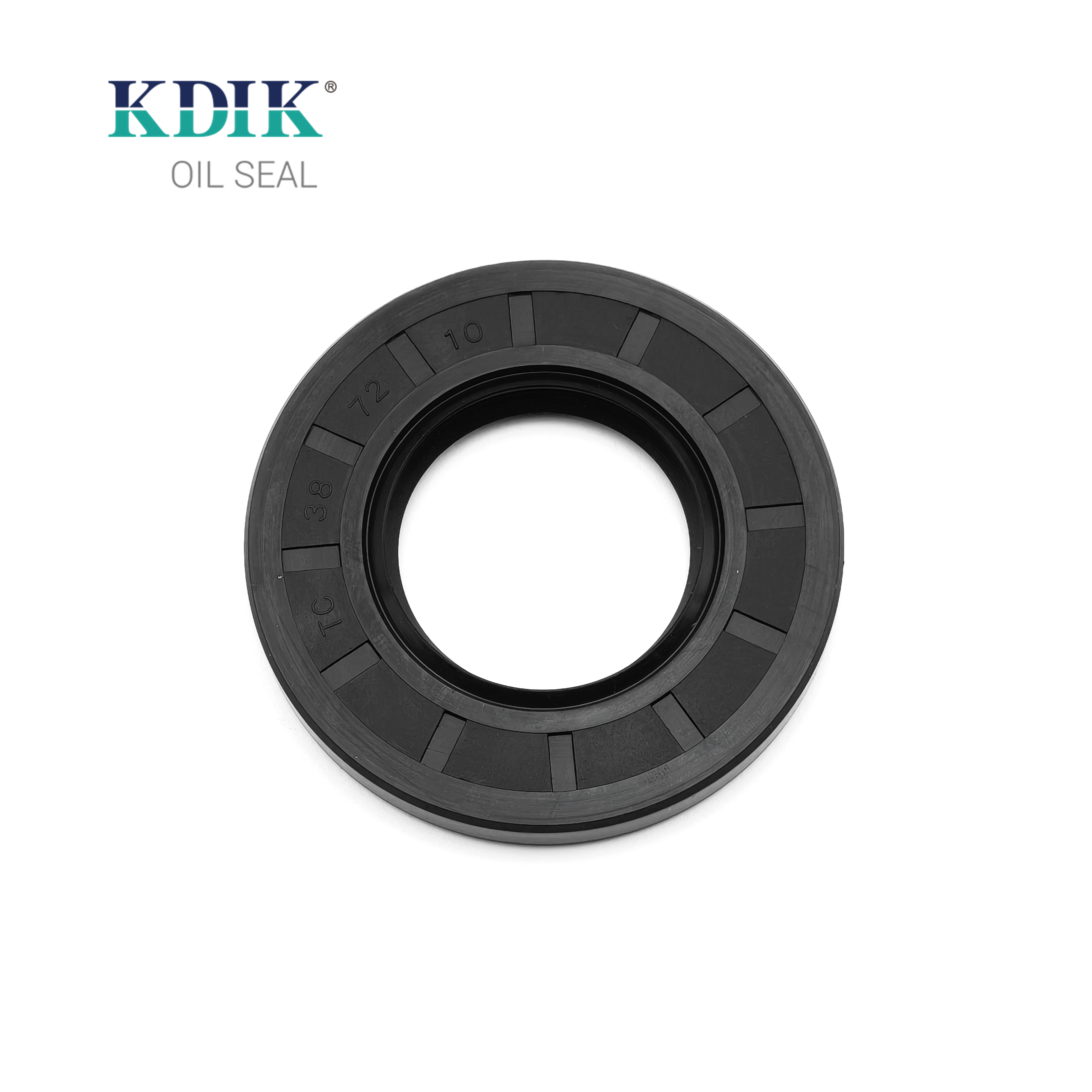 High Quality TC 38*72*10 NBR Nitrile Rotary Shaft Oil Seal  Covered Double Lip with Spring