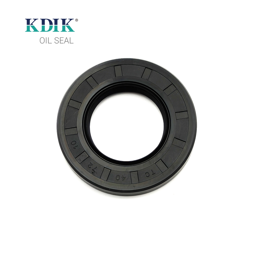 NBR Nitrile Rotary Shaft Oil Seal TC 40*72*10 Covered Double Lip with Spring