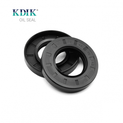 Exact Fit TC 40*75*12 NBR Rotary Shaft Oil Seal Covered Double Lip with Spring