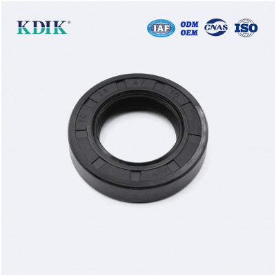 Rotary Shaft Oil Seal TC 28*47*10 Double Lip NBR Rubber W/Spring