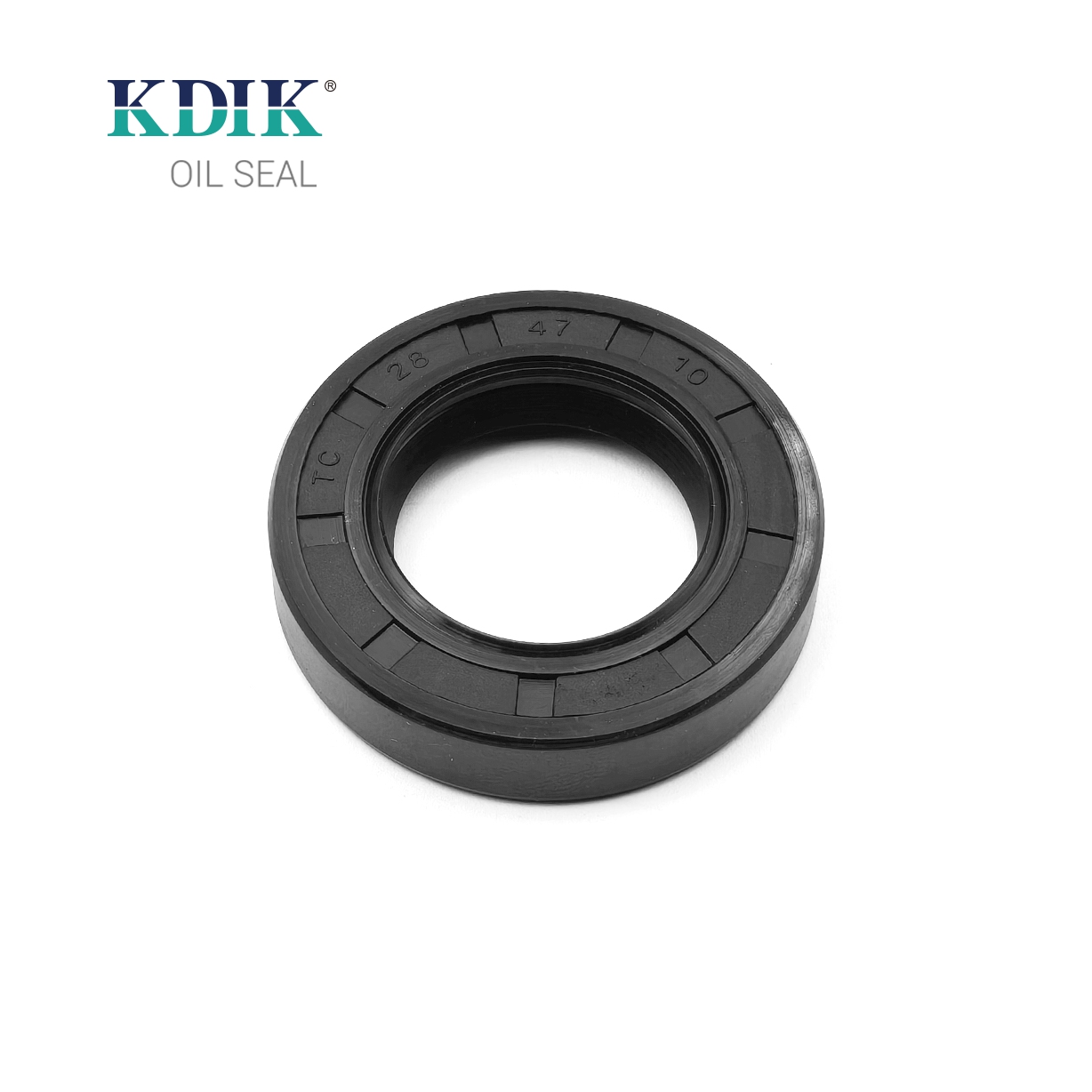 Rotary Shaft Oil Seal TC 28*47*10 Double Lip NBR Rubber W/Spring