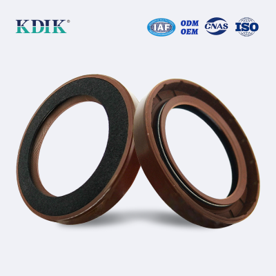 HTC 55*82*12 Crankshaft Oil Seal with Nitrile Sealing Lip and Carbon Steel Spring for Auto Parts