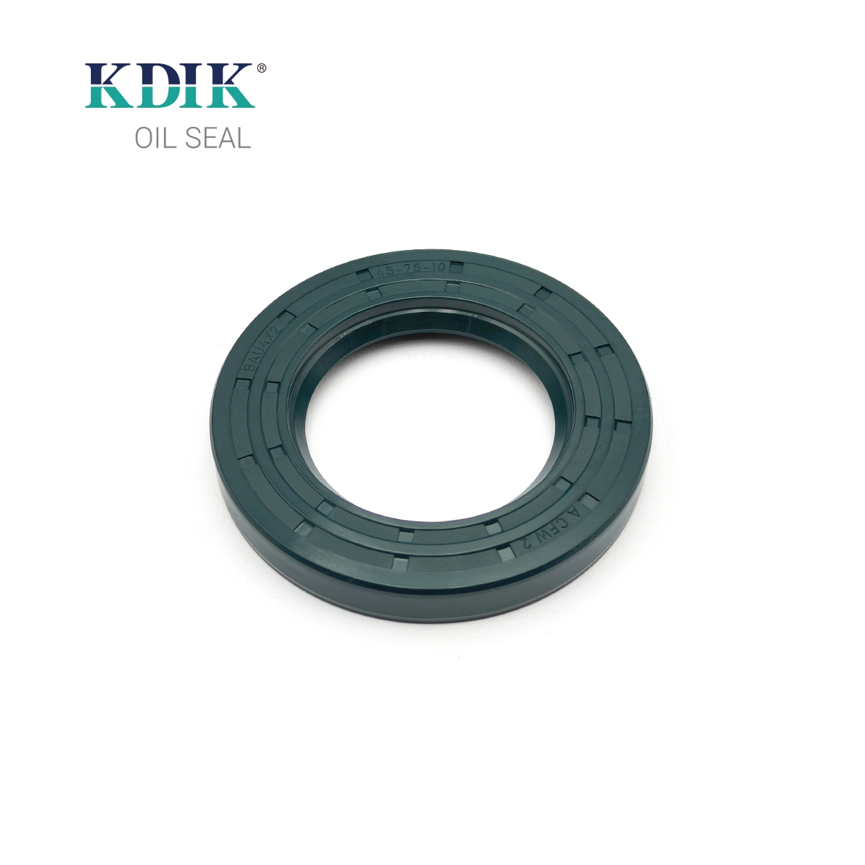 High Pressure Rubber Oil Seal TCV Oil Seal Size 45*75*10 FKM for Construction Machinary