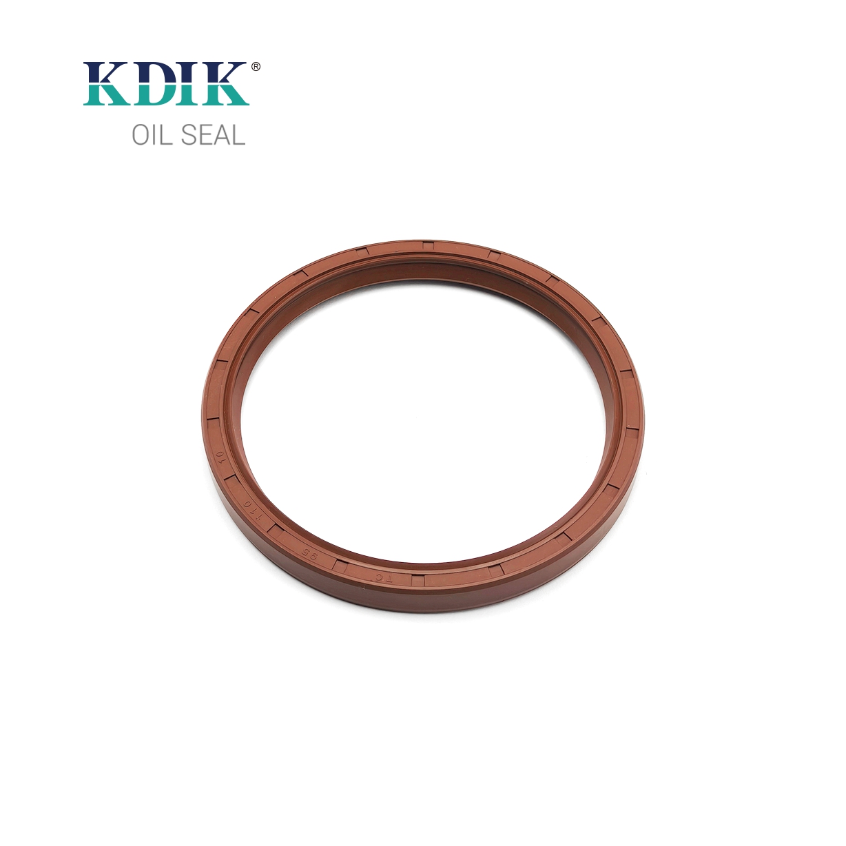 China Manufacturer KDIK Metric Oil Shaft Seal TC 95*110*10mm FKM Double Lip Oil Seal for Construction Machinary