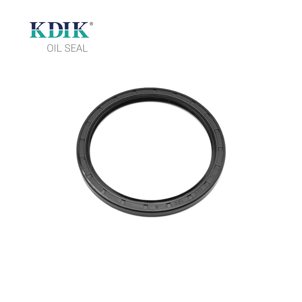 TC 100*120*8 NBR Rubber Rotary Shaft Oil Seal Double Lip with Spring for Automotive Parts