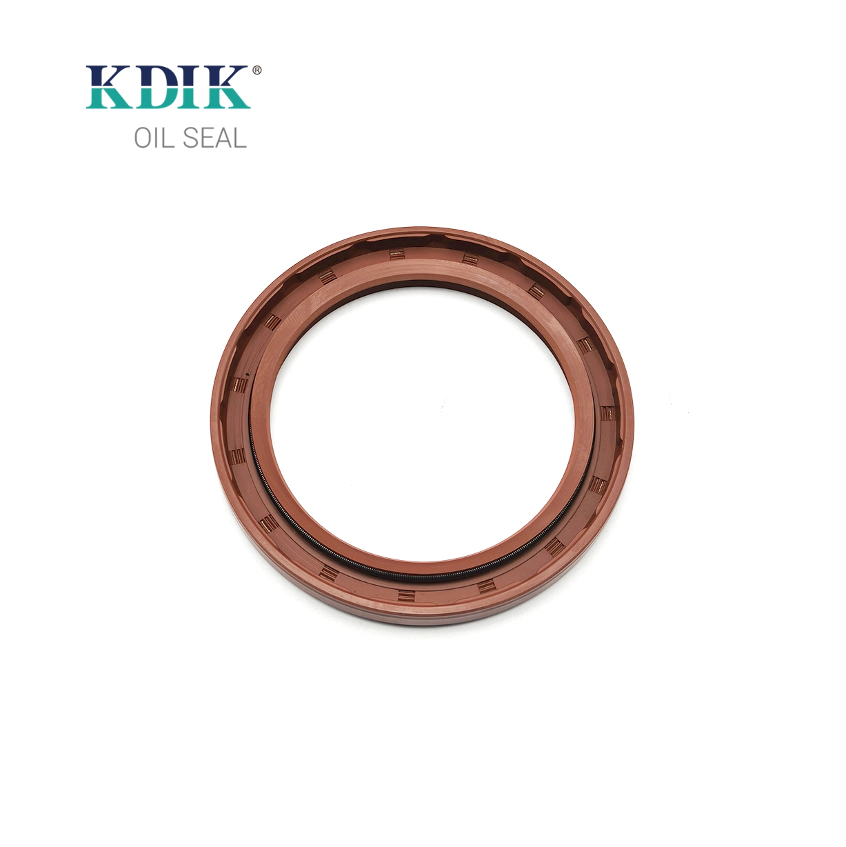 High Quality Rubber Rotary Shaft Oil Seal TC 60*80*7 FKM Double Lip with Spring for Construction Machinery Parts