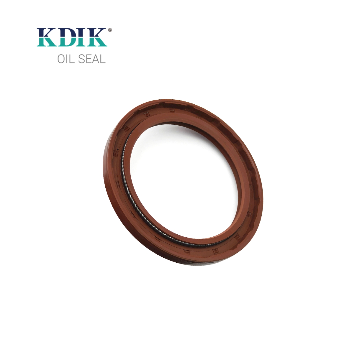 High Quality Rubber Rotary Shaft Oil Seal TC 60*80*7 FKM Double Lip with Spring for Construction Machinery Parts