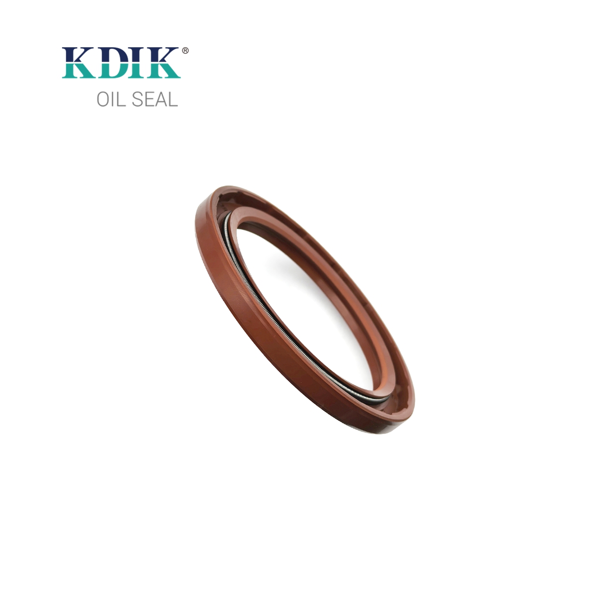 High Quality Rubber Rotary Shaft Oil Seal TC 60*80*7 FKM Double Lip with Spring for Construction Machinery Parts