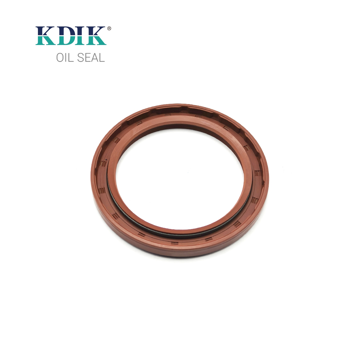 High Quality Rubber Rotary Shaft Oil Seal TC 60*80*7 FKM Double Lip with Spring for Construction Machinery Parts