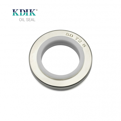 High Quality Rotary Screw Air Compressor Stainless Steel PTFE oil seals Single lip 50*72*8 for Construction Machinery Parts