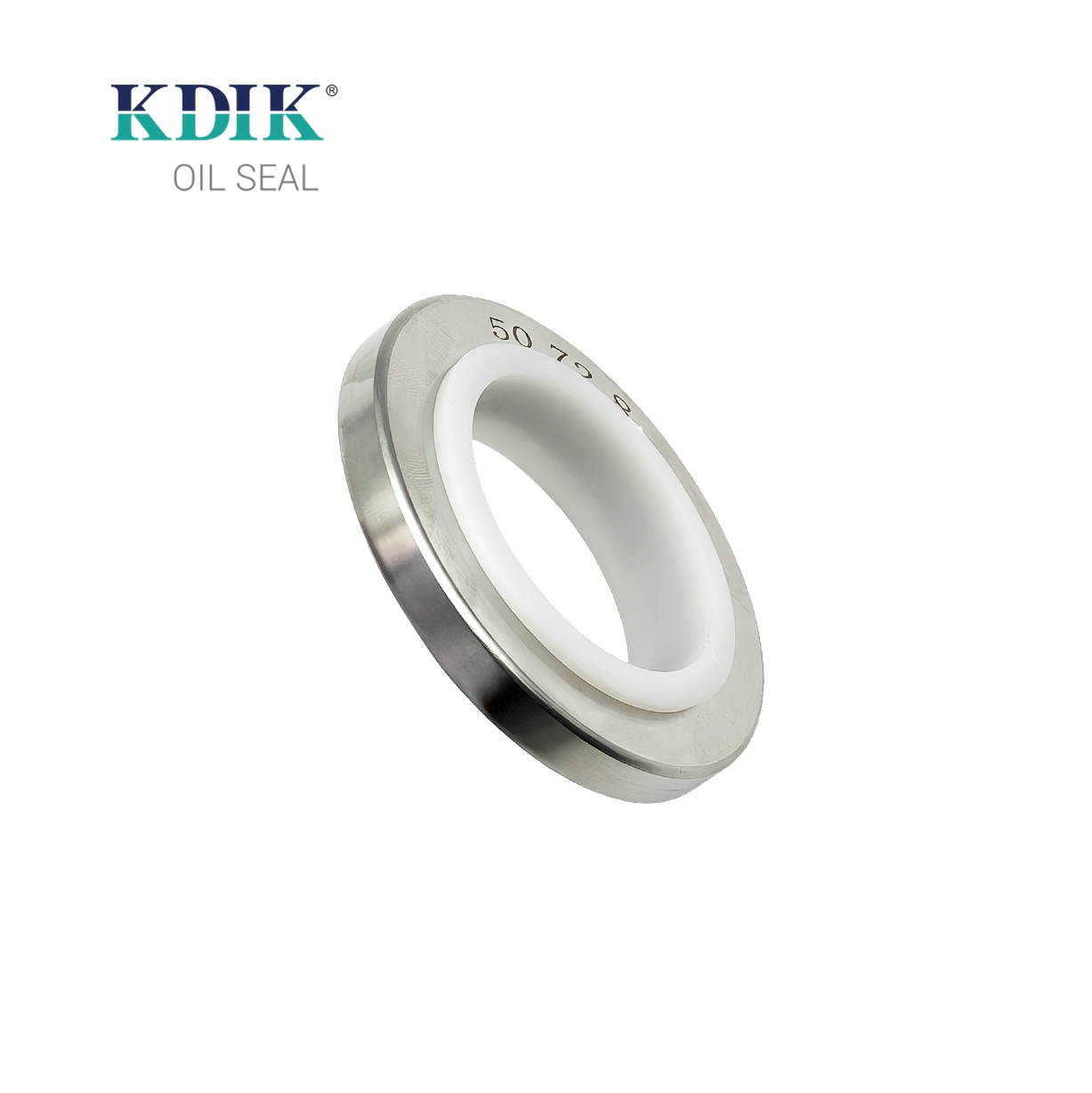 High Quality Rotary Screw Air Compressor Stainless Steel PTFE oil seals Single lip 50*72*8 for Construction Machinery Parts