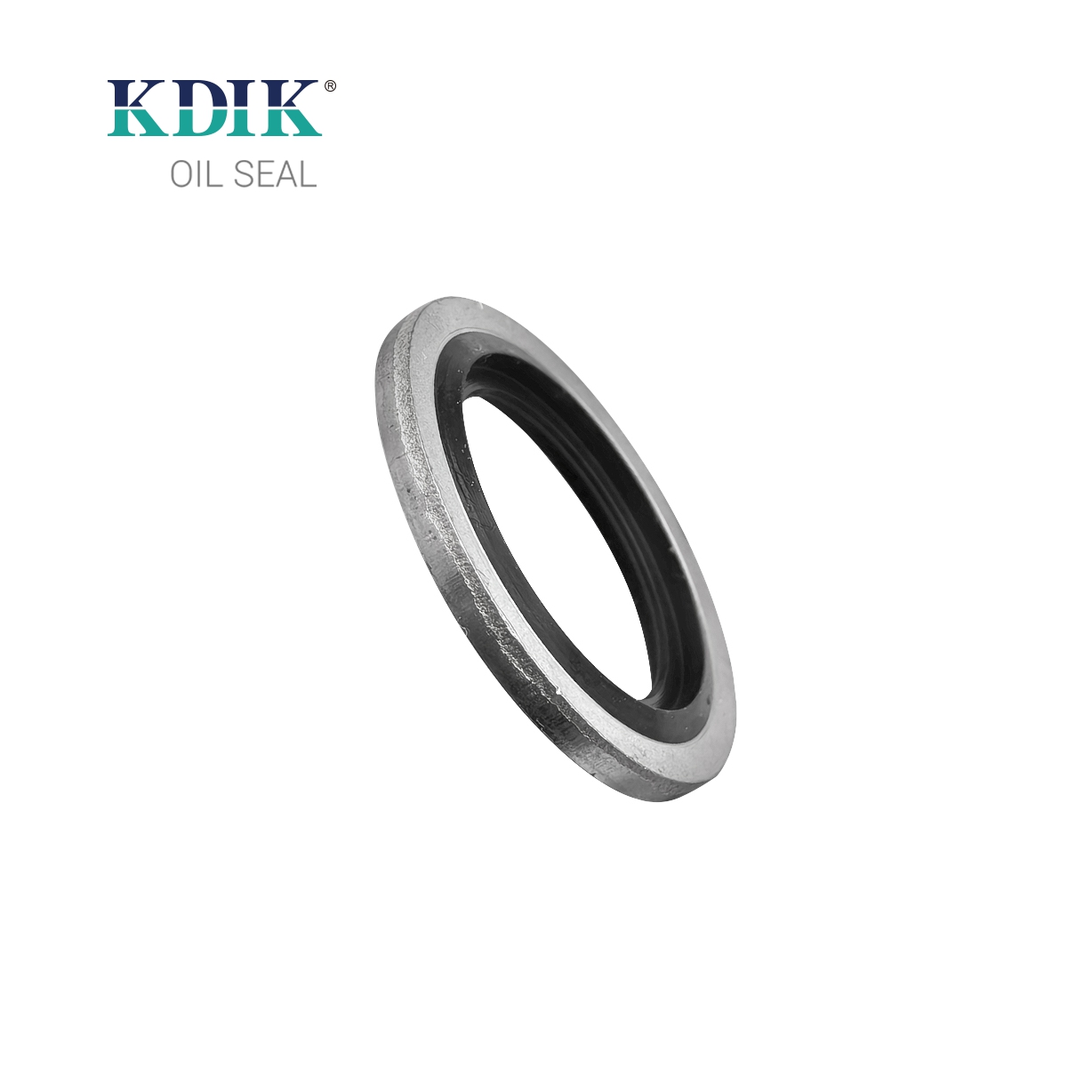 Hydraulic Bonded Sealing Washers G3/8 23.8x15x2.8mm Carbon Steel Nitrile Rubber Gasket