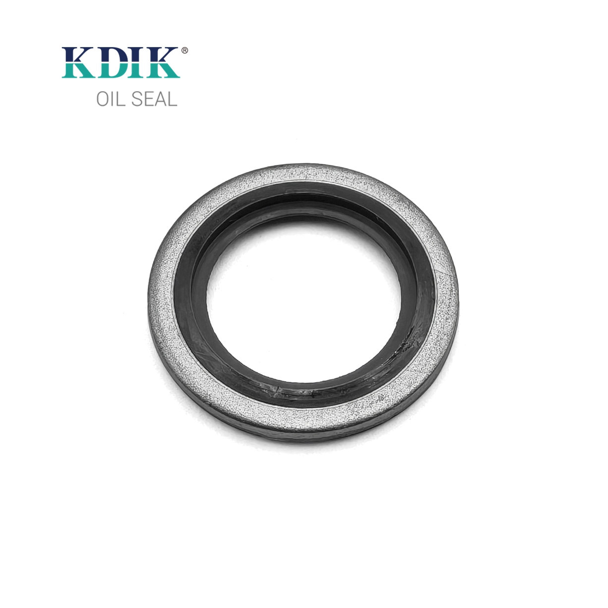 Hydraulic Bonded Sealing Washers G3/8 23.8x15x2.8mm Carbon Steel Nitrile Rubber Gasket