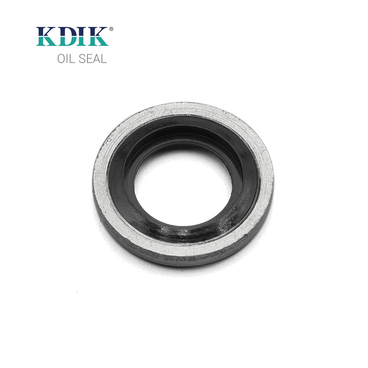 Hydraulic Bonded Sealing Washers G1/8 15.9x8.5x2.9mm Carbon Steel Nitrile Rubber Gasket