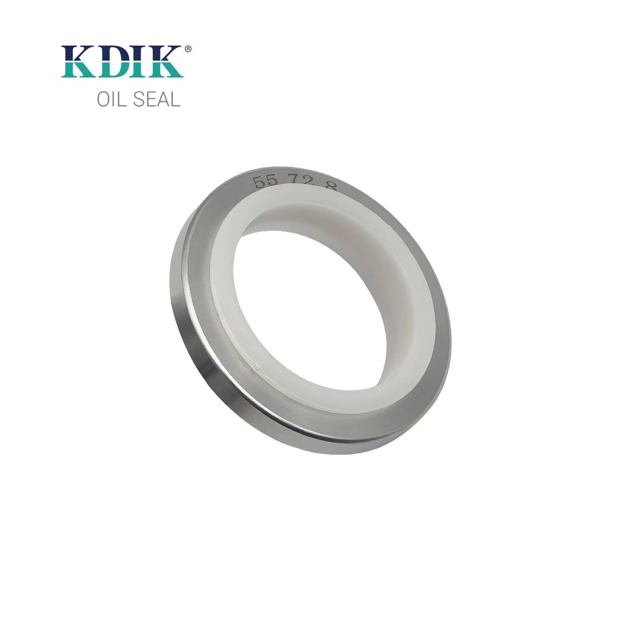 High speed and high temperature Double Lip Oil Seal 55*72*10 PTFE Shaft Seals Stainless Steel for Screw air compressors