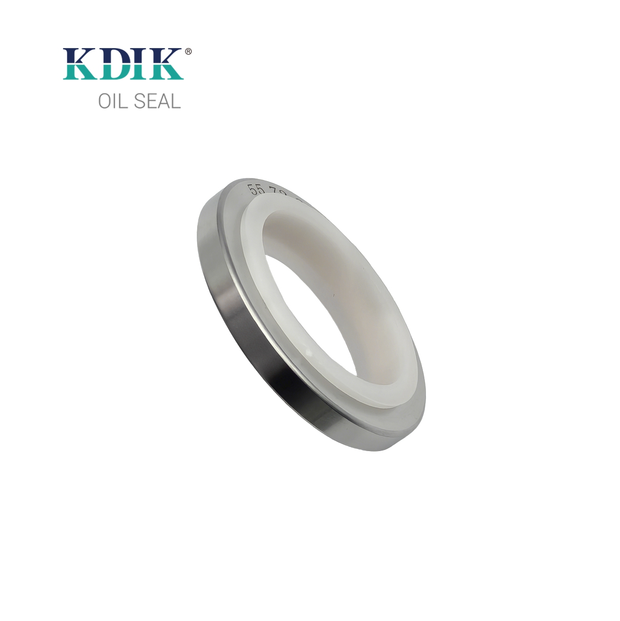 High speed and high temperature Double Lip Oil Seal 55*72*10 PTFE Shaft Seals Stainless Steel for Screw air compressors